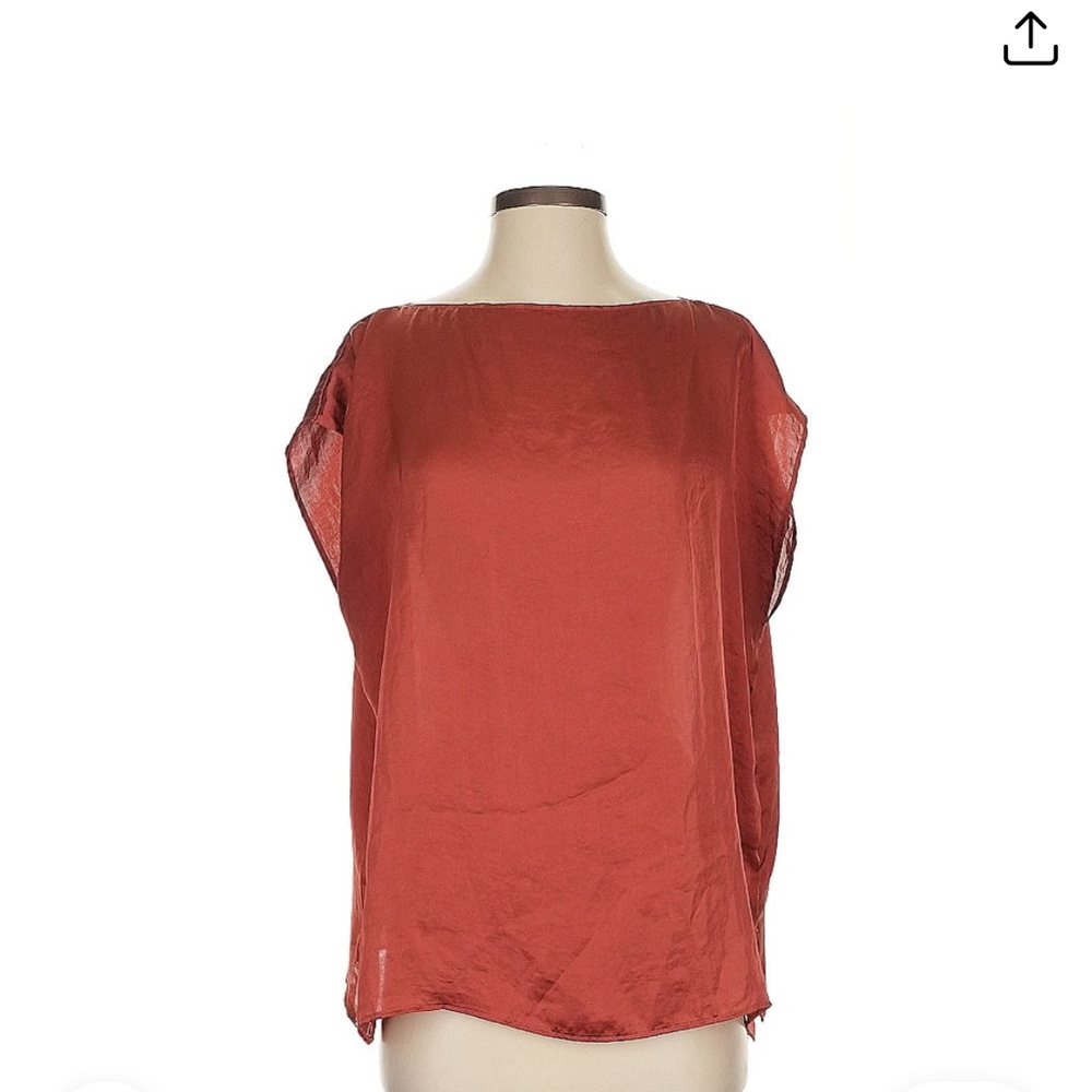 Tutu & Lilli Dusty Pink Sleeveless Boxy Blouse